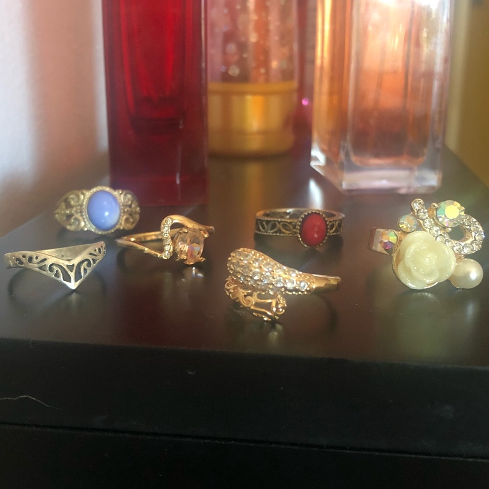 set of 6 rings